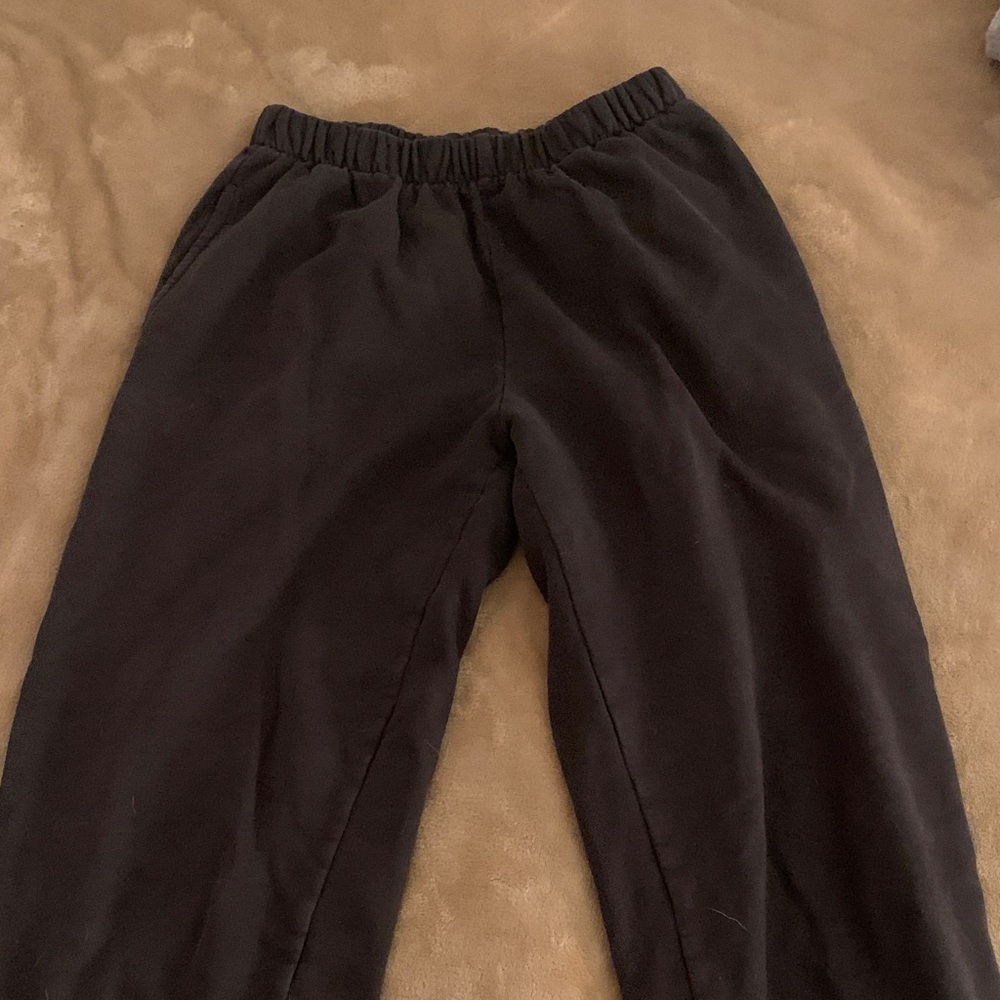 Brandy Melville Black Rosa Sweats